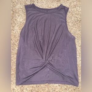 lululemon Size 6 Grayish purple Tank top